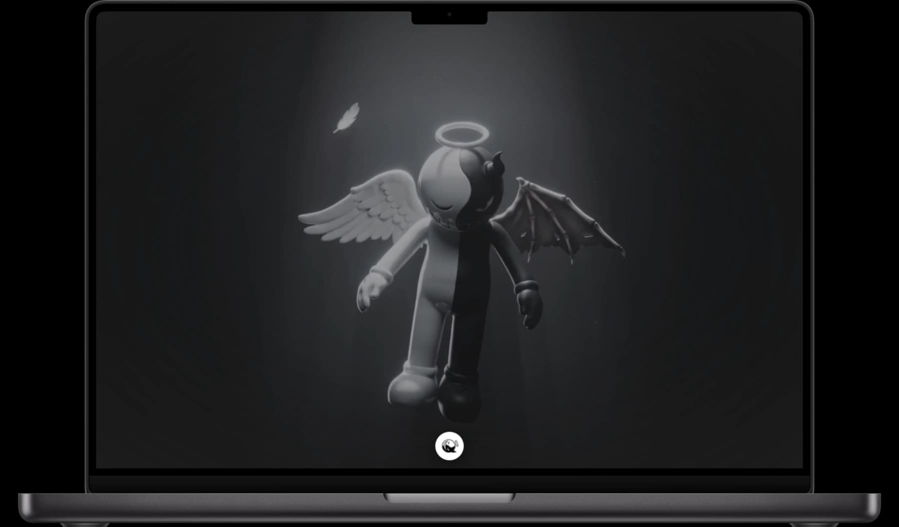Kenma en una MacBook